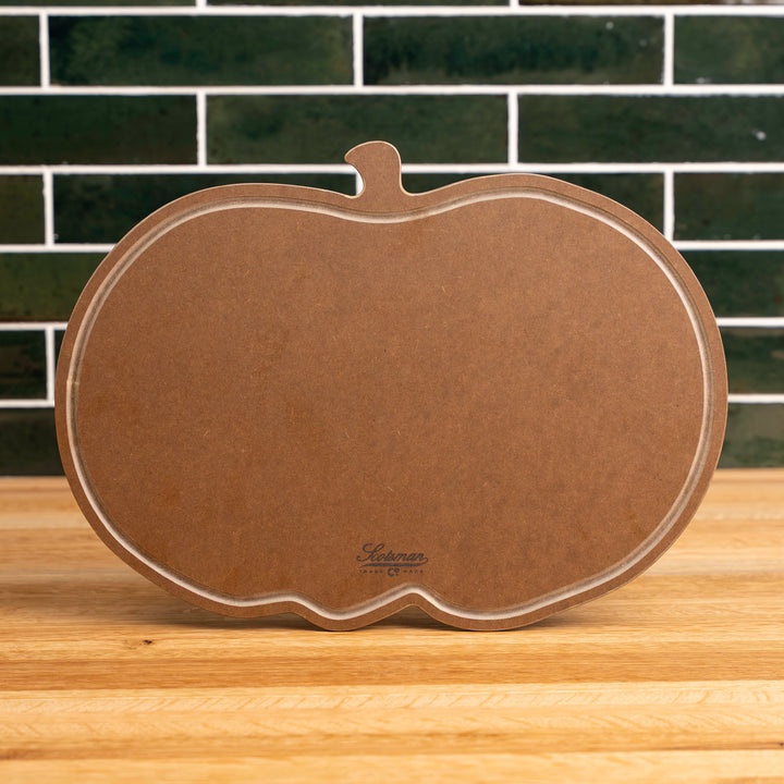 Nutmeg Brown Pumpkin Cutting Board