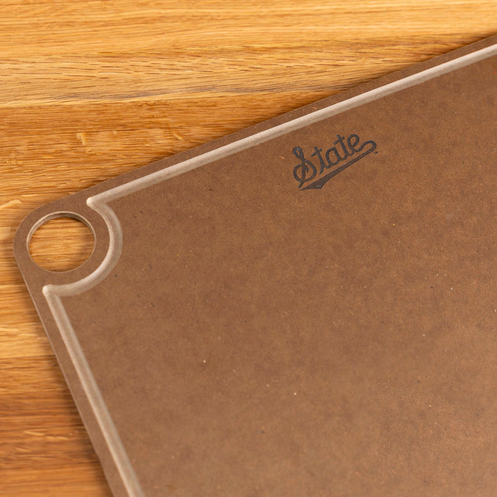 Nutmeg Brown Mississippi State Cutting Board | State Script