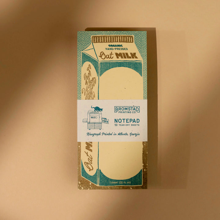 Oat Milk Notepad