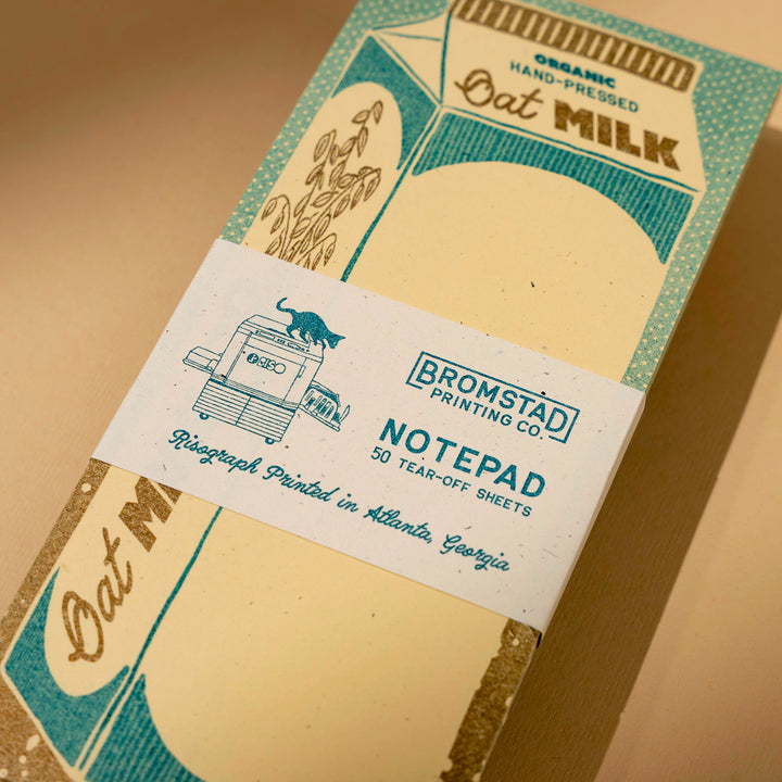 Oat Milk Notepad