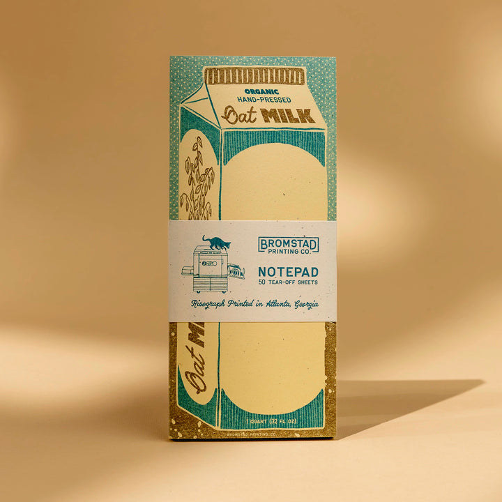 Oat Milk Notepad