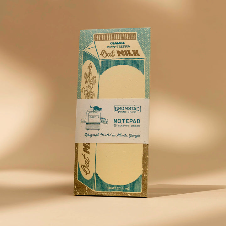 Oat Milk Notepad