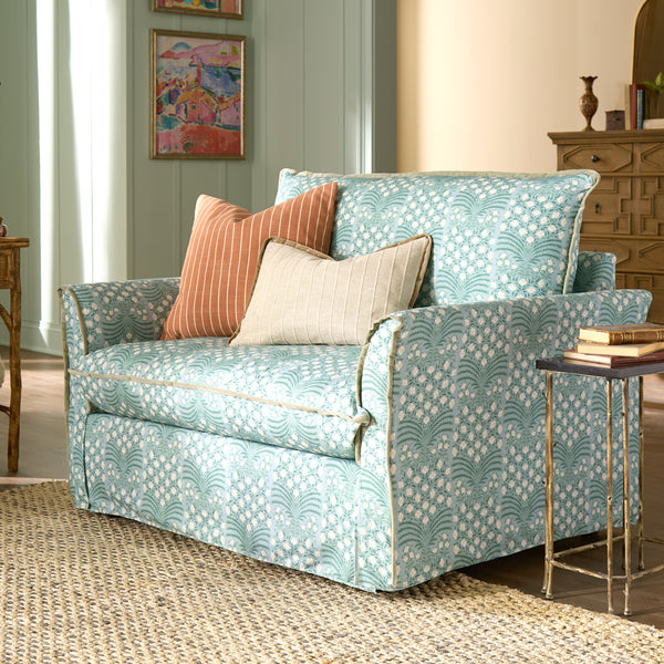 Oxford Chair and a Half - Pool Gwin Floral – Laurel Mercantile