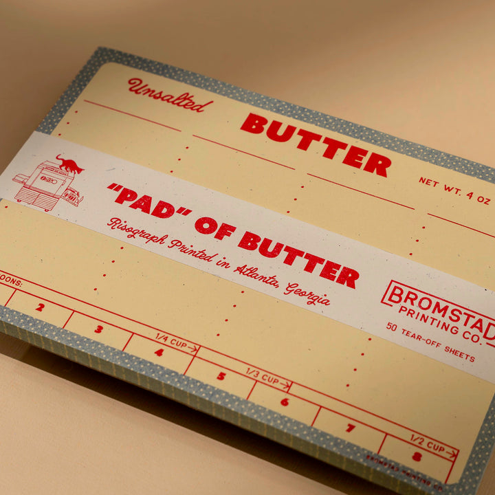 Pad of Butter Notepad