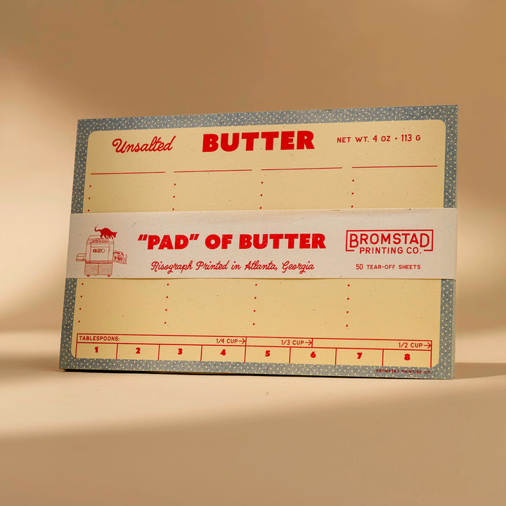 Pad of Butter Notepad