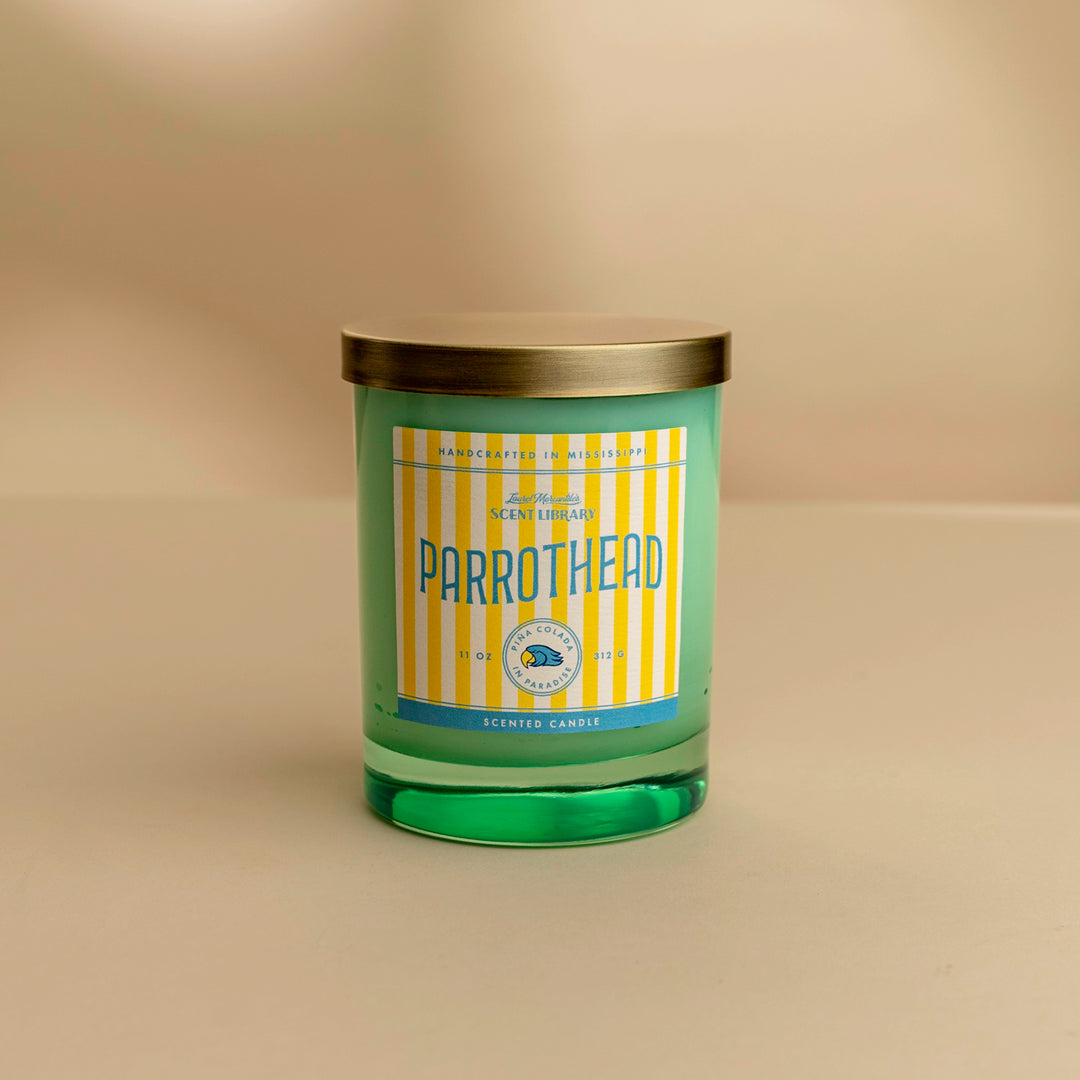 Parrothead Candle