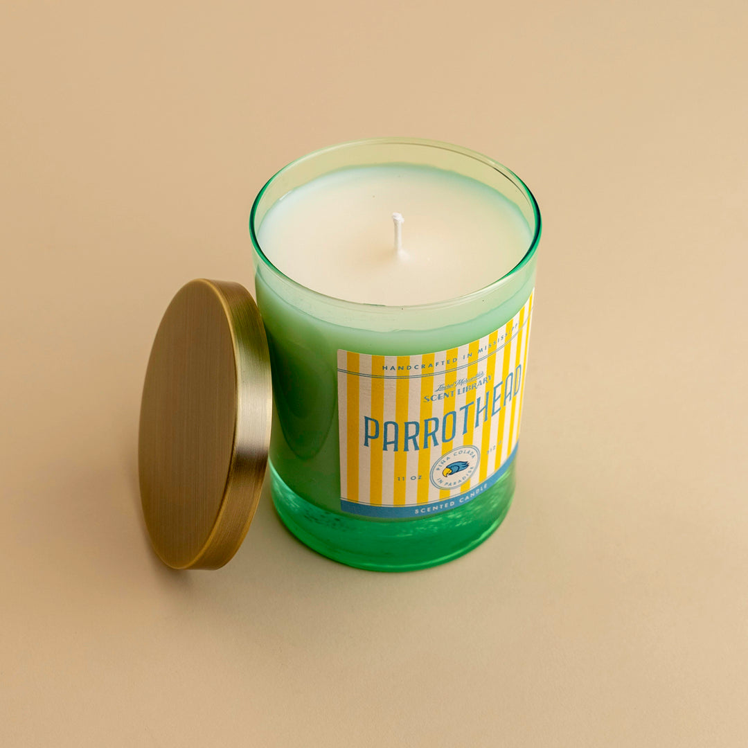 Parrothead Candle