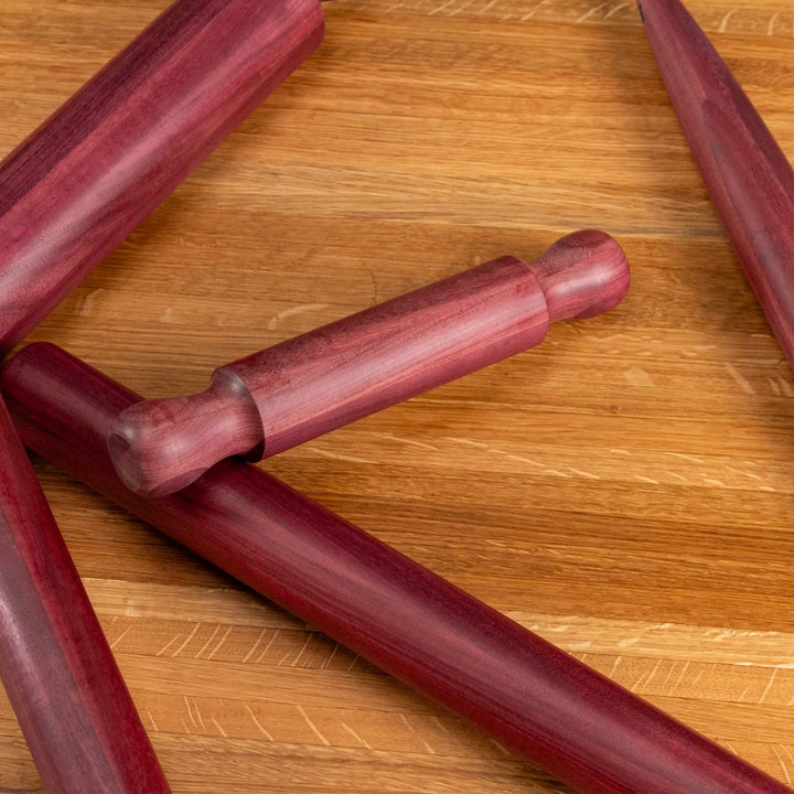 Purple Heart Mini Traditional Rolling Pin