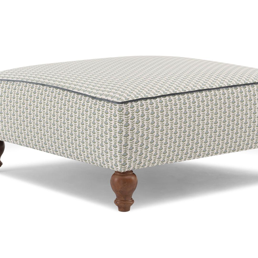 Renelle Ottoman - Moss Mia Floral