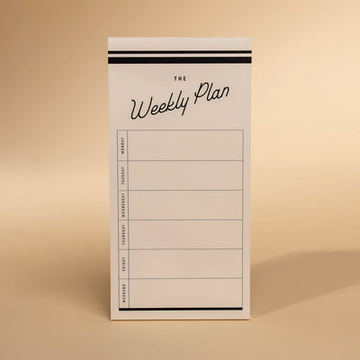 Retro Weekly Plan Notepad