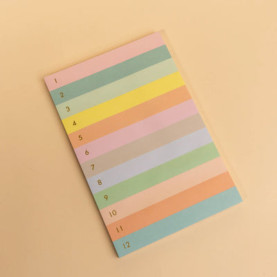 Rifle Paper Co. Colorblock Large Memo Notepad