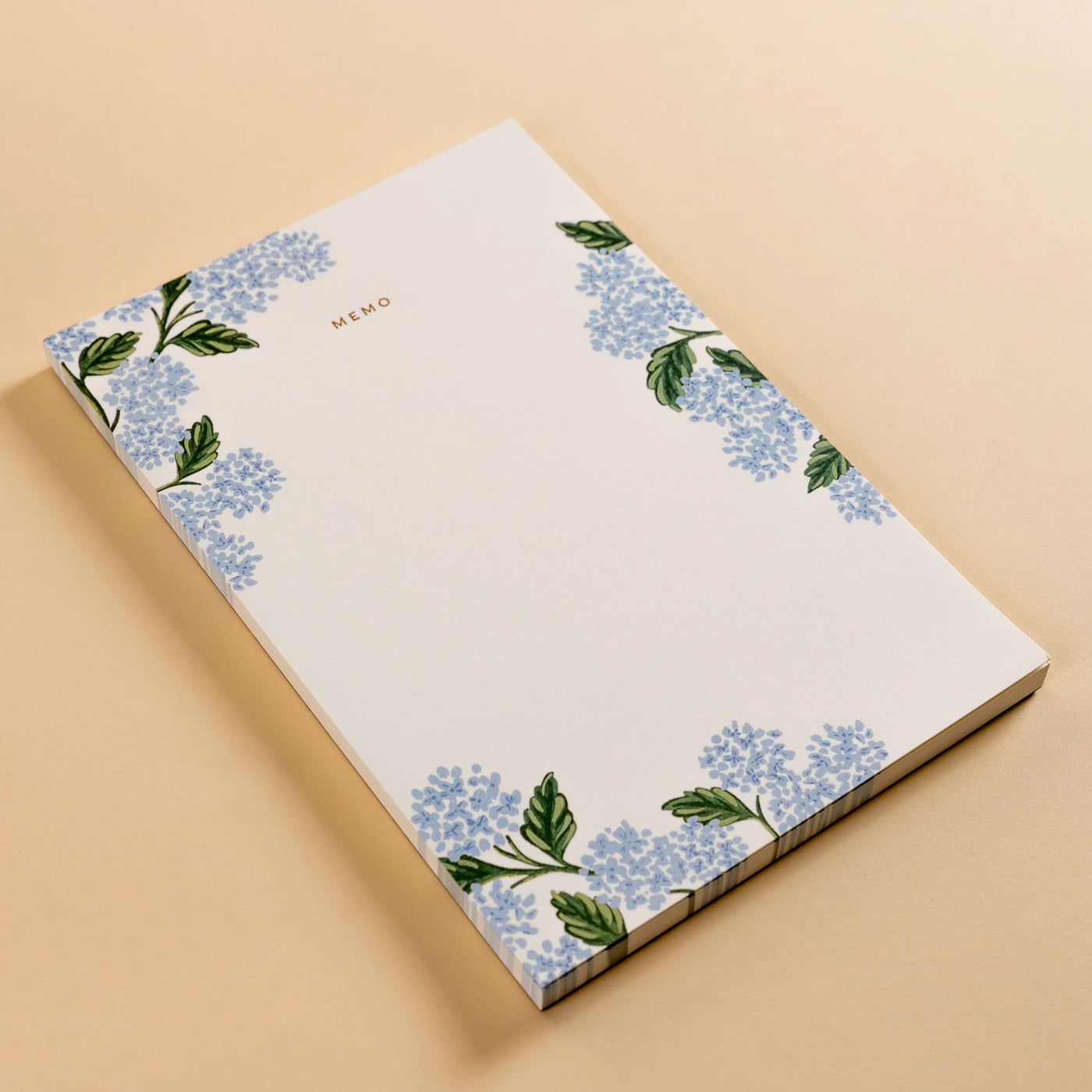 Rifle Paper Co. Hydrangea Large Memo Notepad