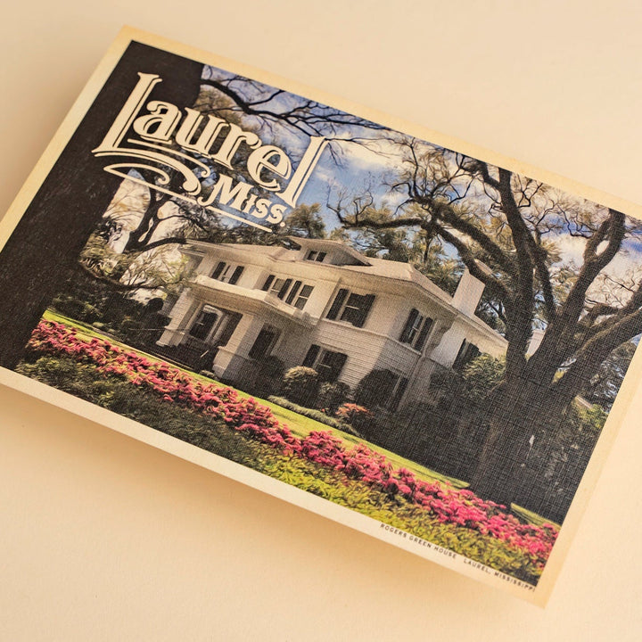 Rogers Green House Laurel Postcard Souvenir