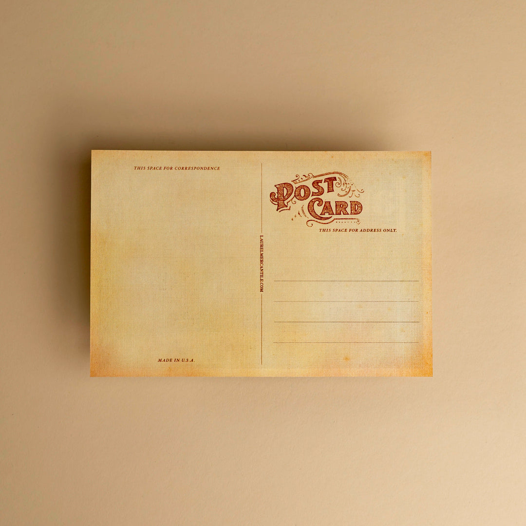 Rogers Green House Laurel Postcard Souvenir