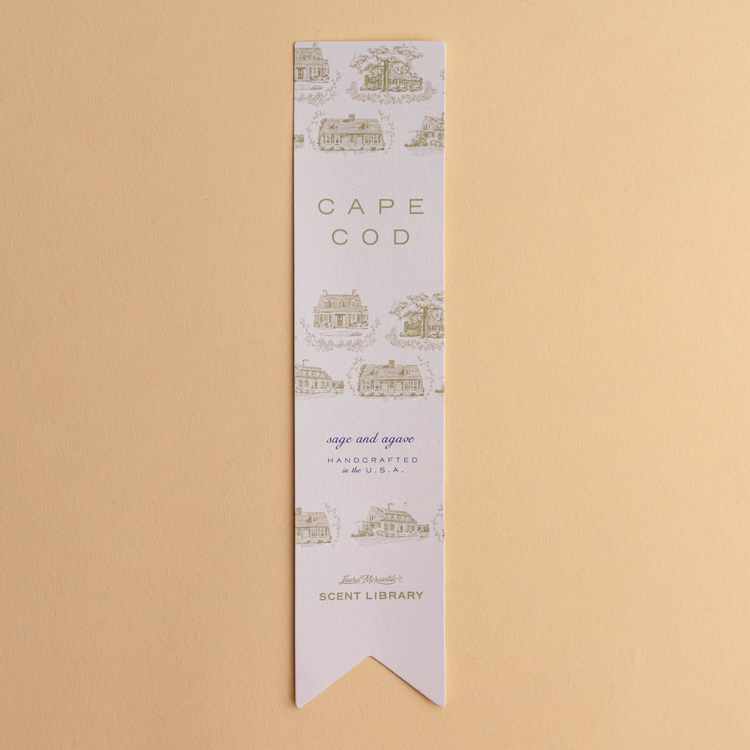 Cape Cod Bookmarks Scented Bookmark - Architecture Collection – Laurel Mercantile