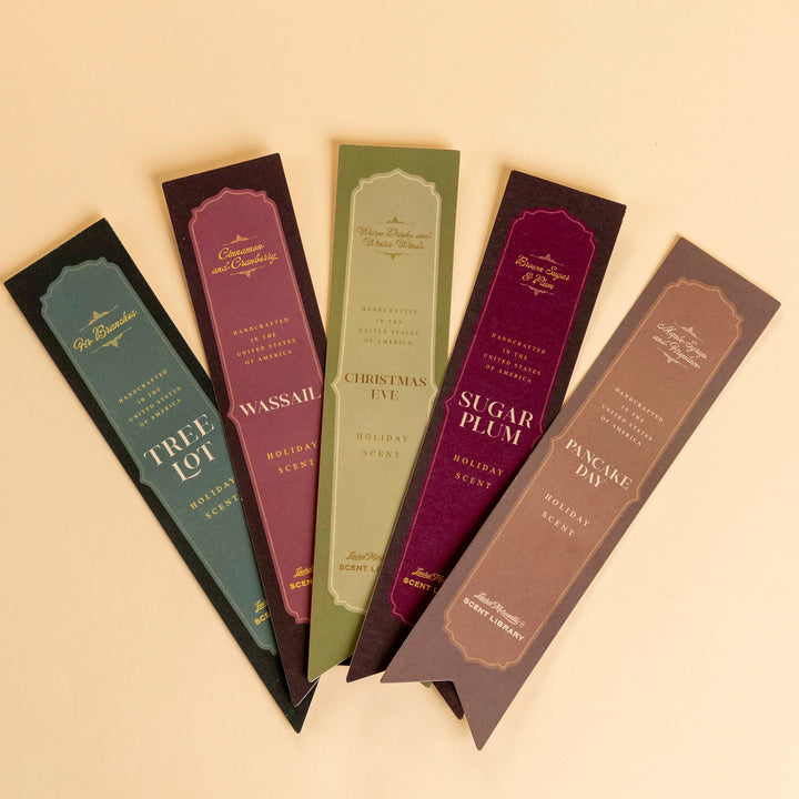 Scented Bookmark - Holiday Periodical Collection