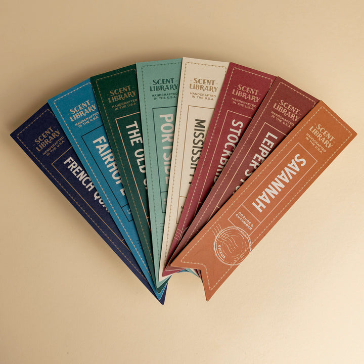 Scented Bookmark - Travel Collection