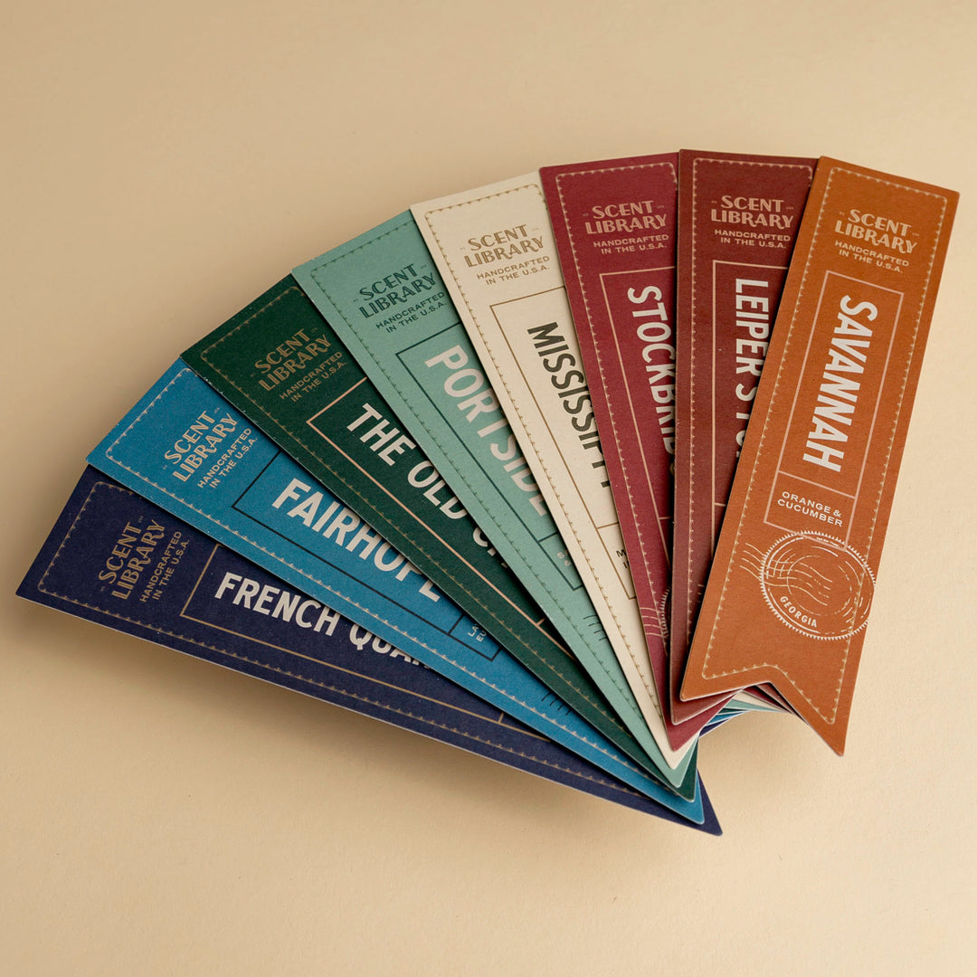 Scented Bookmark - Travel Collection