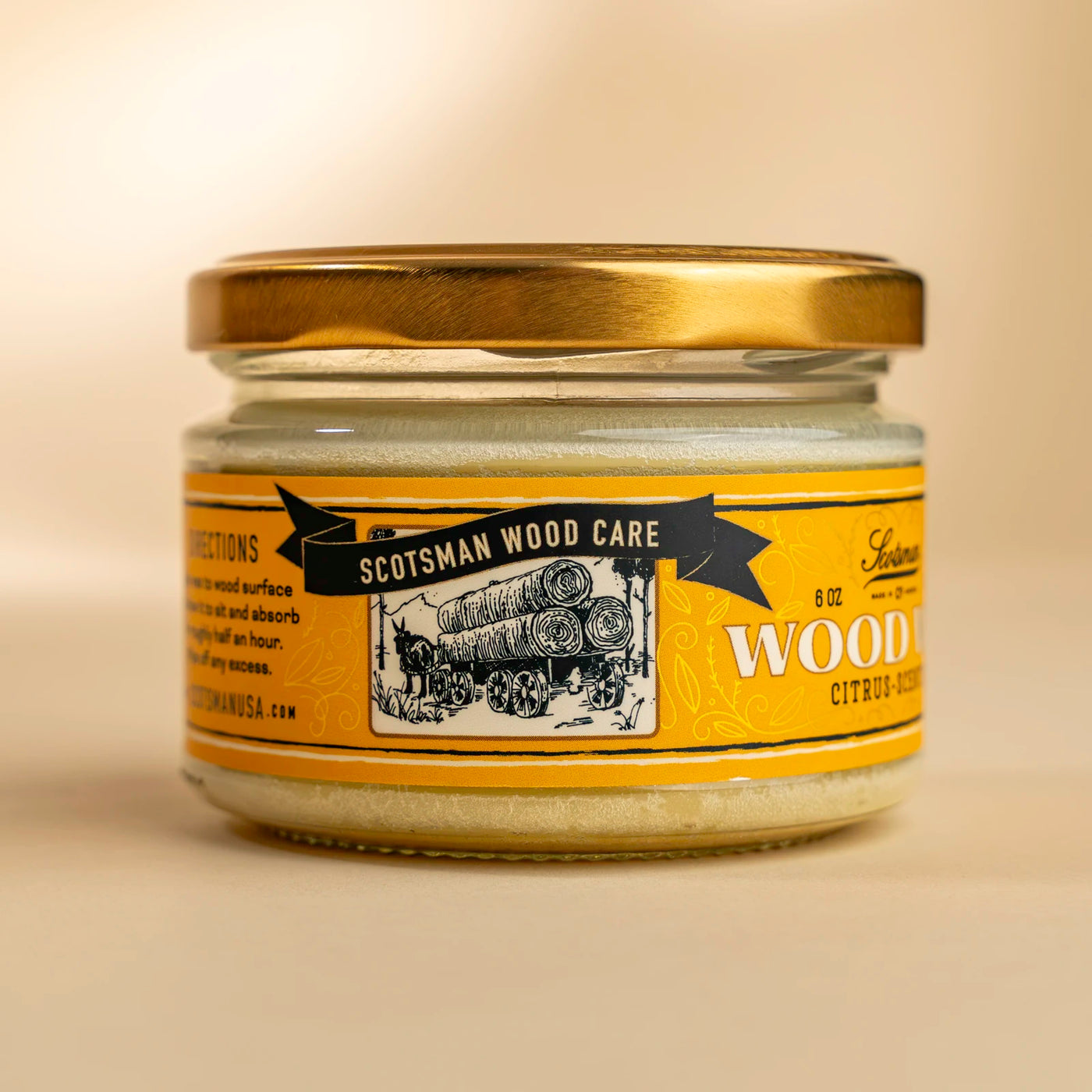 Scotsman Co. Wood Wax | Citrus Scented