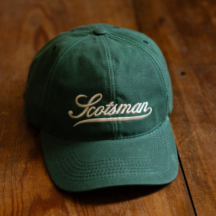 Scotsman Co. Hunter Green Waxed Cotton Cap