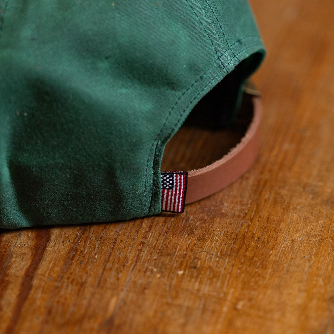 Scotsman Co. Hunter Green Waxed Cotton Cap