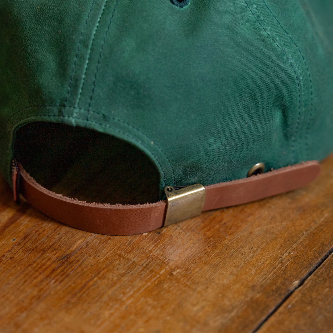 Scotsman Co. Hunter Green Waxed Cotton Cap