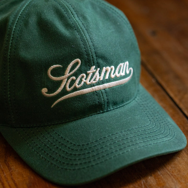 Scotsman Co. Hunter Green Waxed Cotton Cap