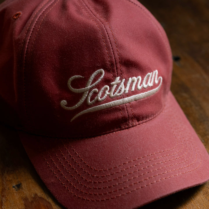 Scotsman Co. Red Waxed Cotton Cap