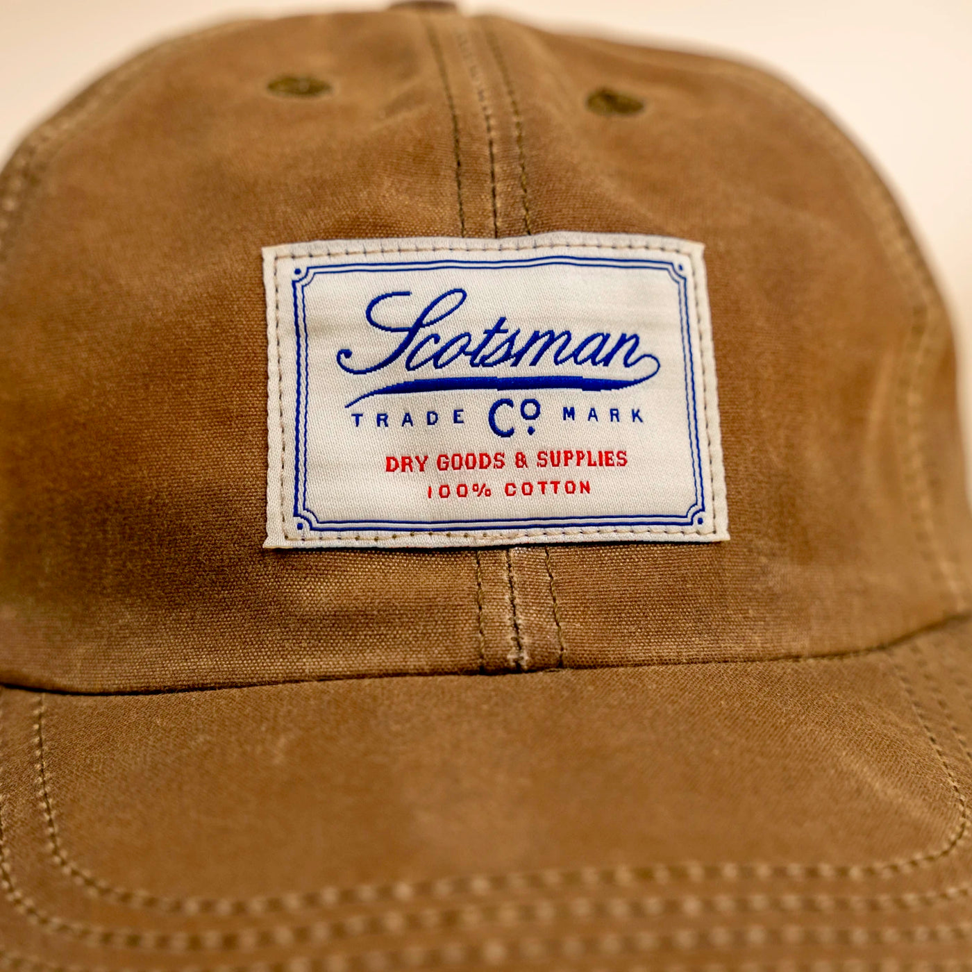 Scotsman Co. Waxed Cotton Cap
