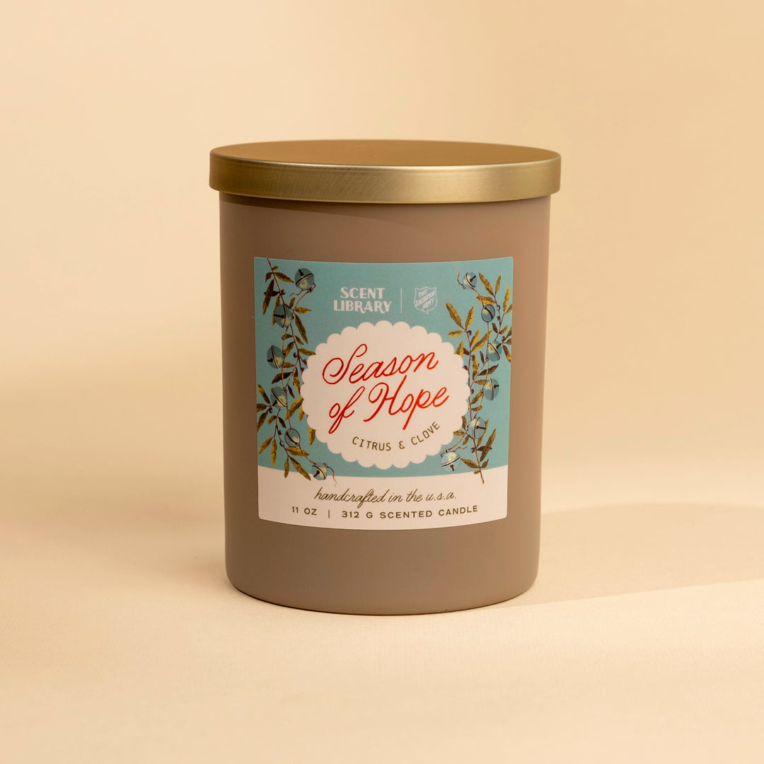 Season of Hope Candle | Blue