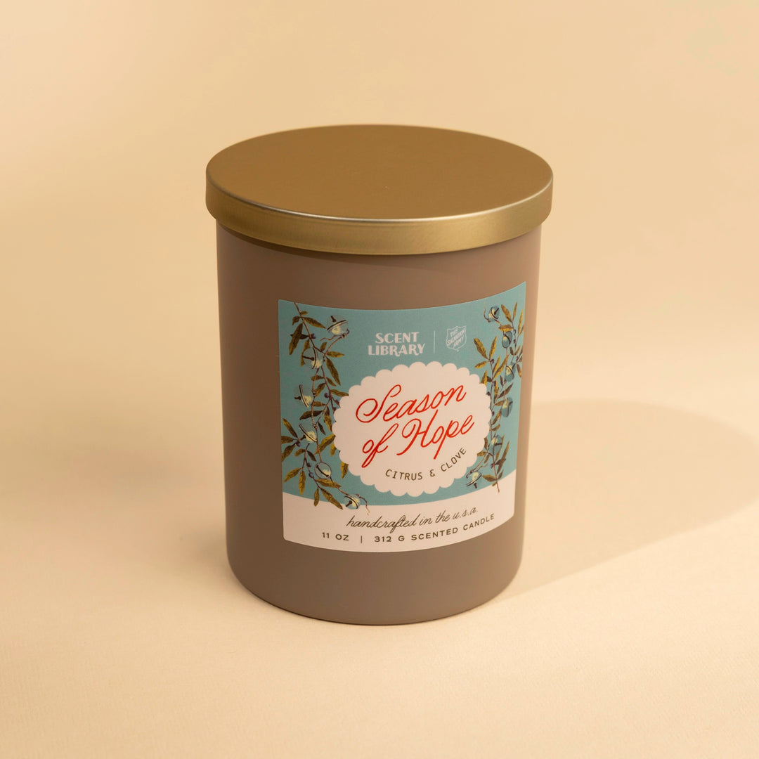 Season of Hope Candle | Blue