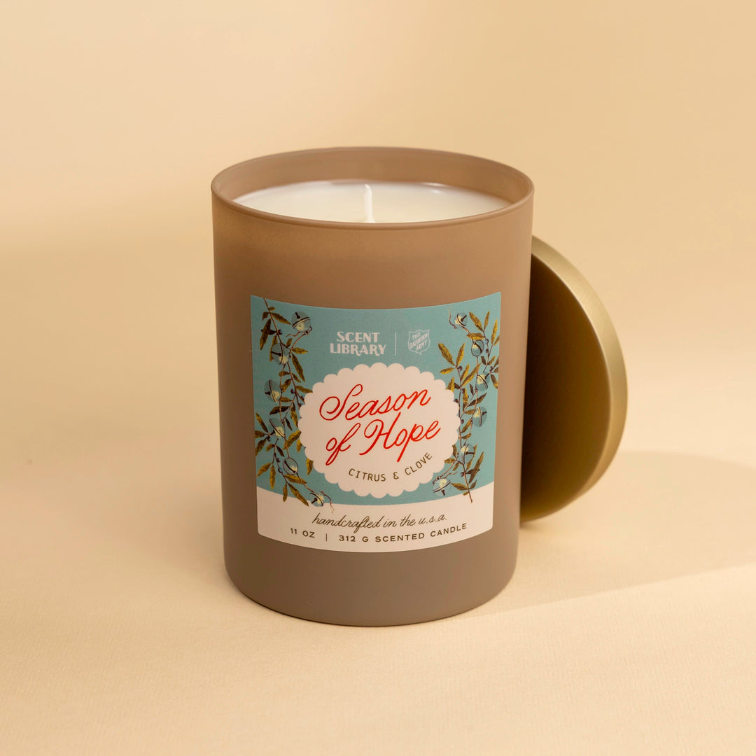 Season of Hope Candle | Blue