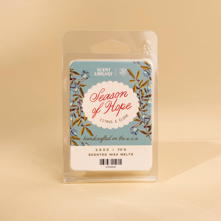 Season of Hope Wax Melt | Blue