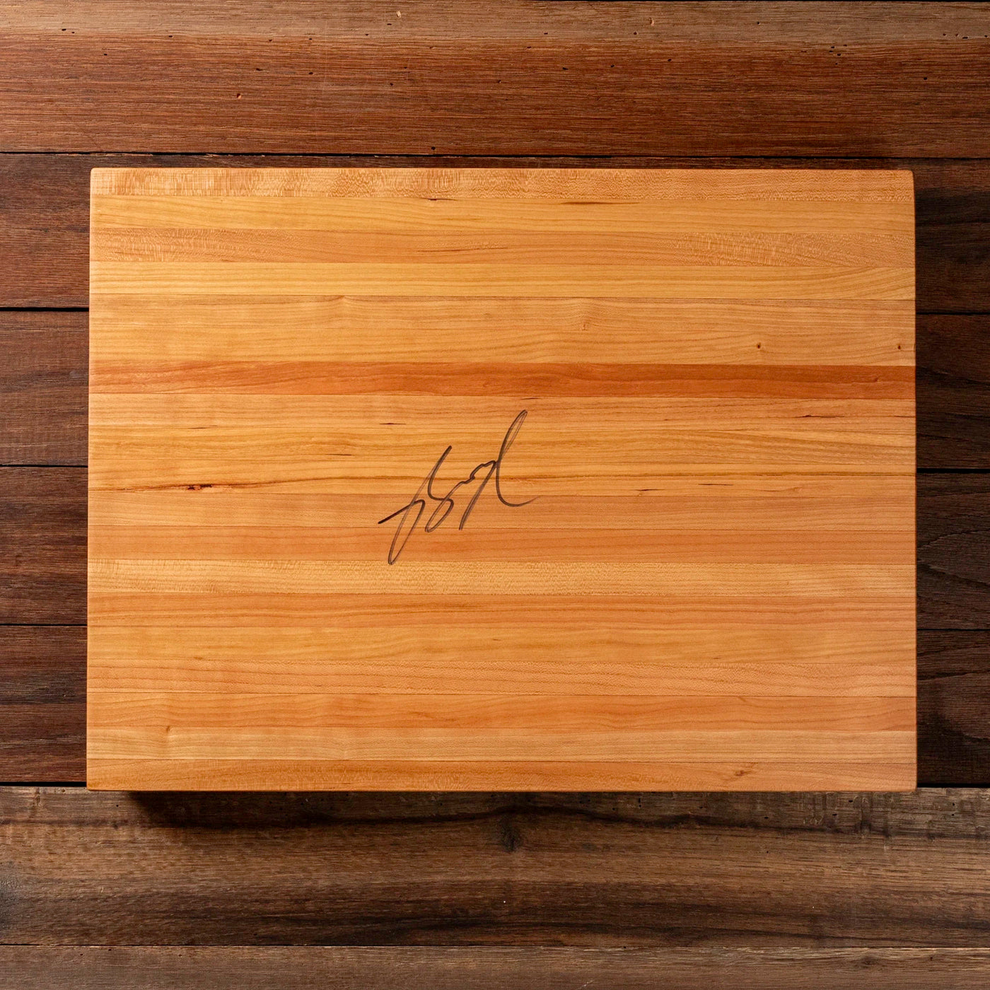 SIGNED Cherry Large Classic Butcher Block