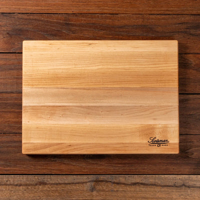 SIGNED Maple Large Serving Board