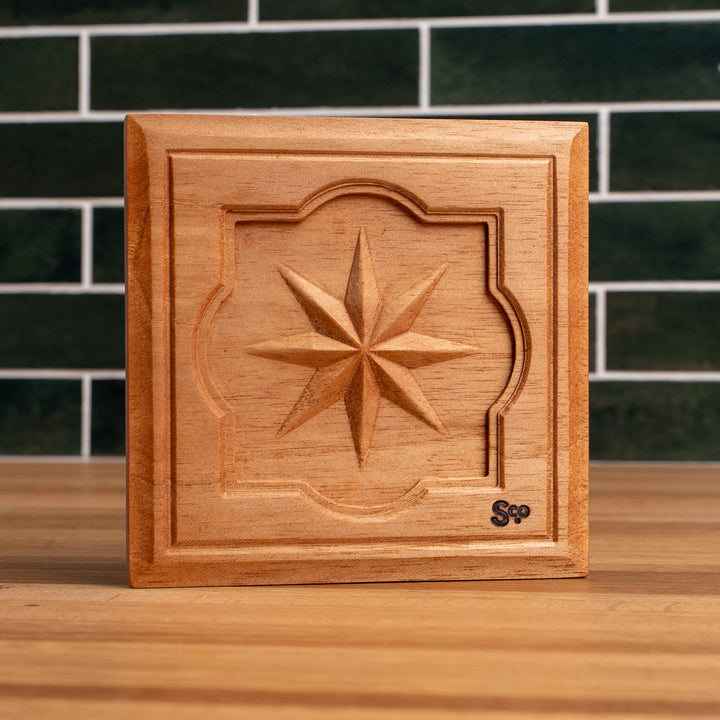 Spanish Cedar Wooden Trivet