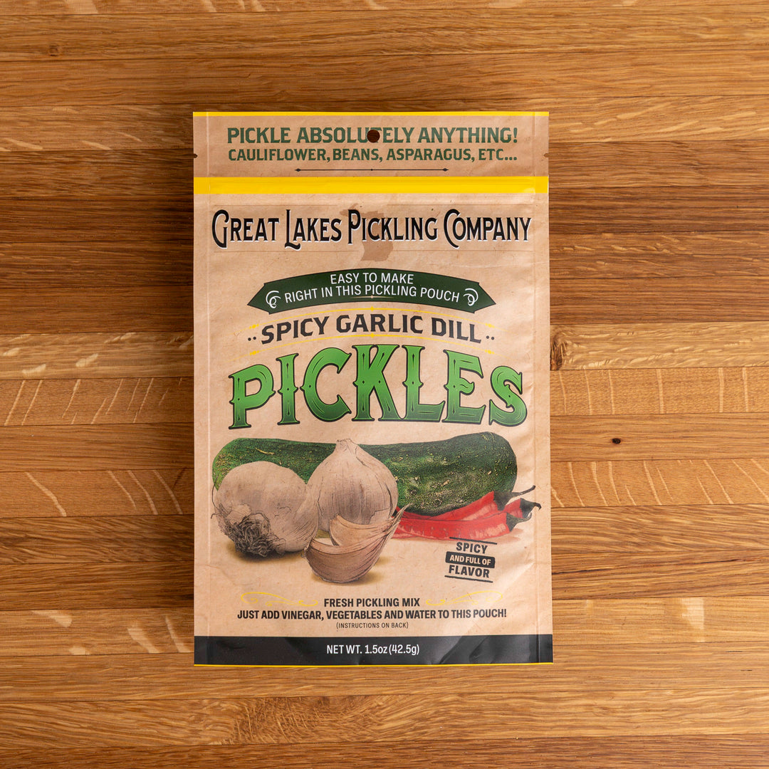 Spicy Garlic Dill Pickling Pouch