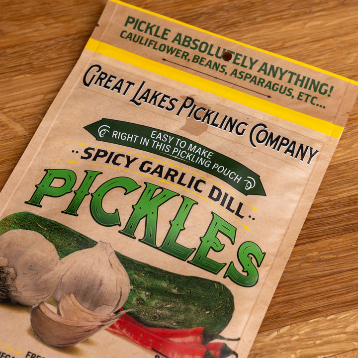 Spicy Garlic Dill Pickling Pouch