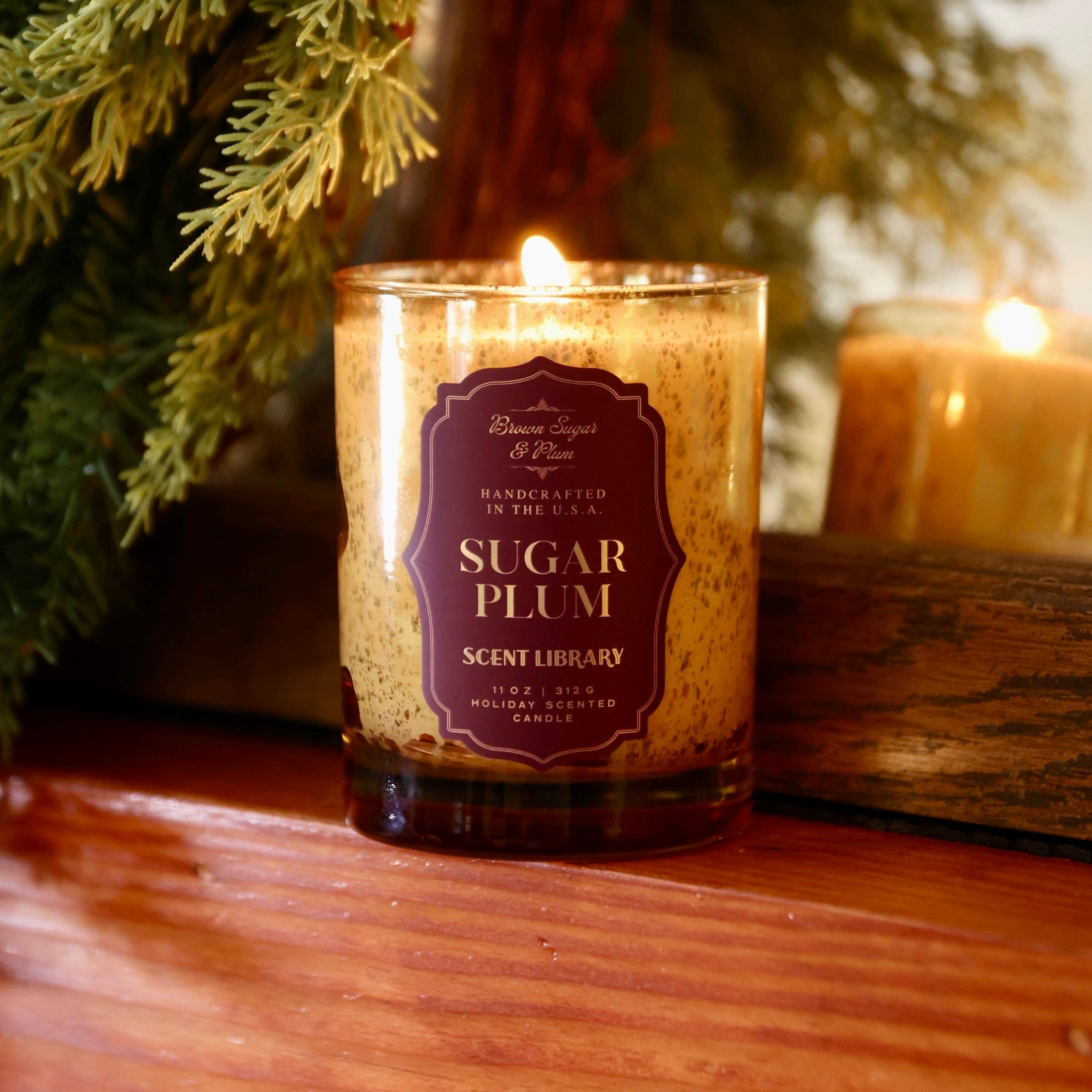 Laurel Mercantile Sugar Plum Candle - Thumbnail 5