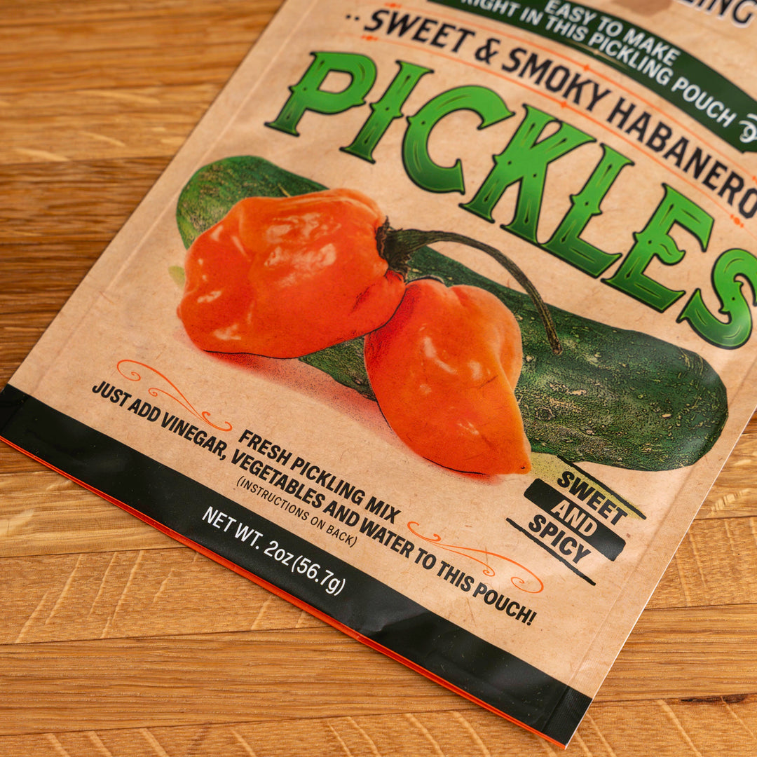 Sweet &amp; Smoky Habanero Pickling Pouch