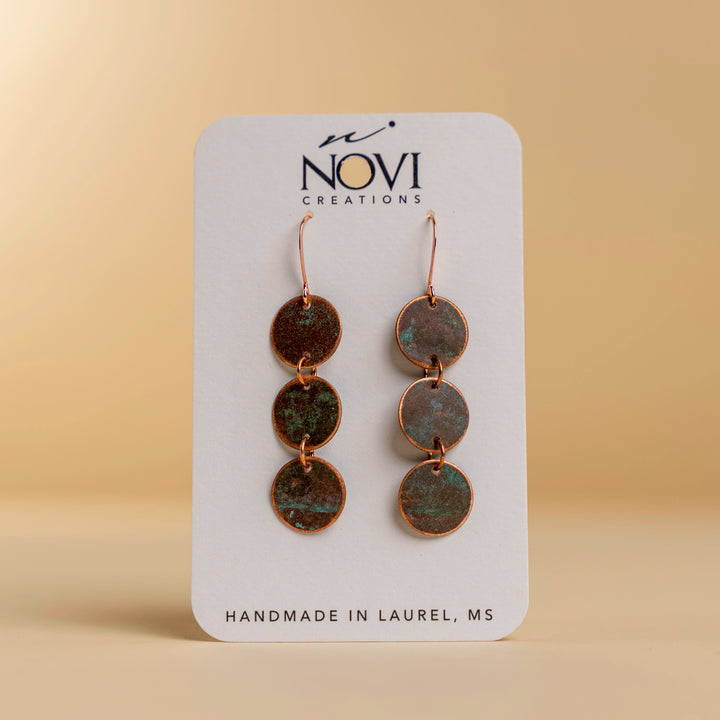 The Three Dome Earrings