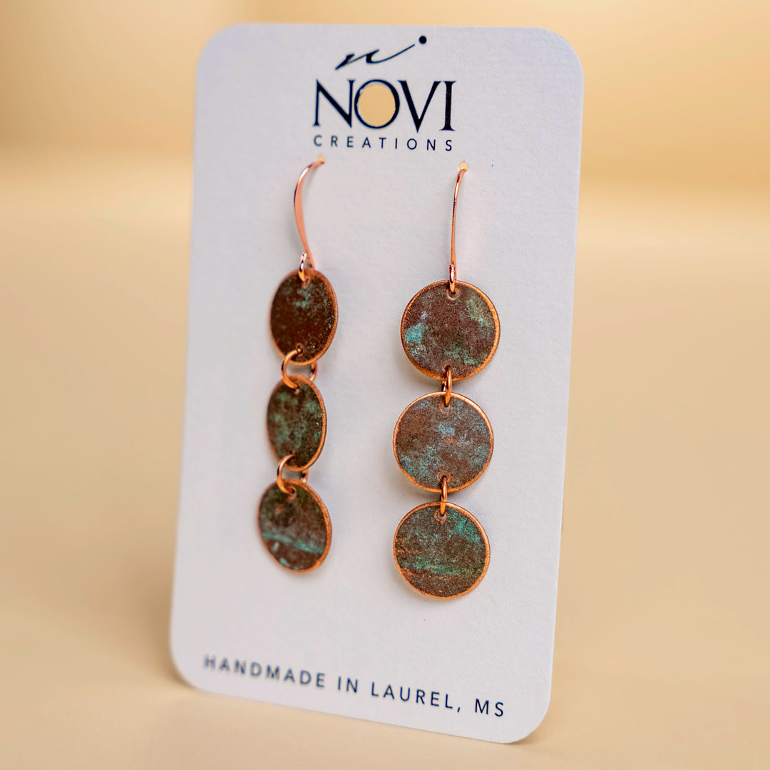 The Three Dome Earrings