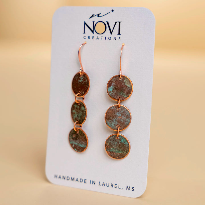 The Three Dome Earrings