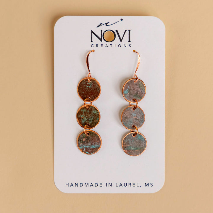 The Three Dome Earrings