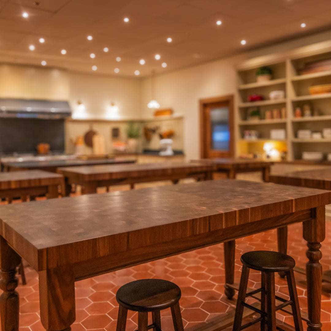 Walnut Chef Island Table