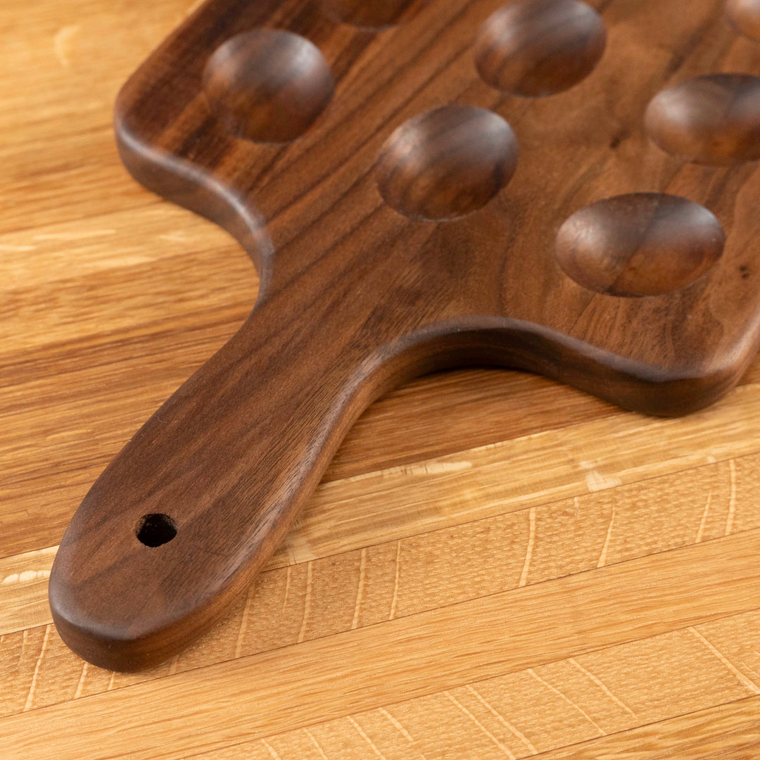 Walnut Deviled Egg Tray | 18 egg