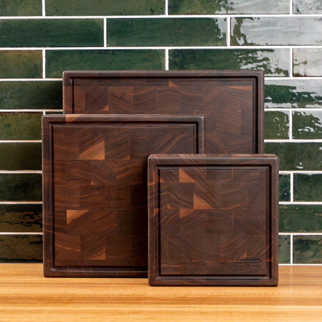 Butcher Block Square End Grain Butcher Blocks – Laurel Mercantile