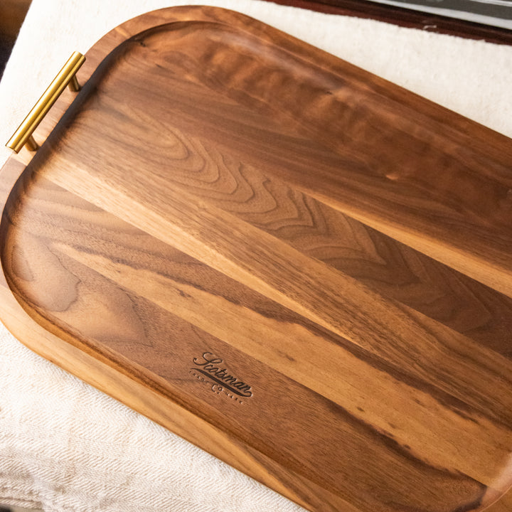 Walnut Rectangle Serving Tray