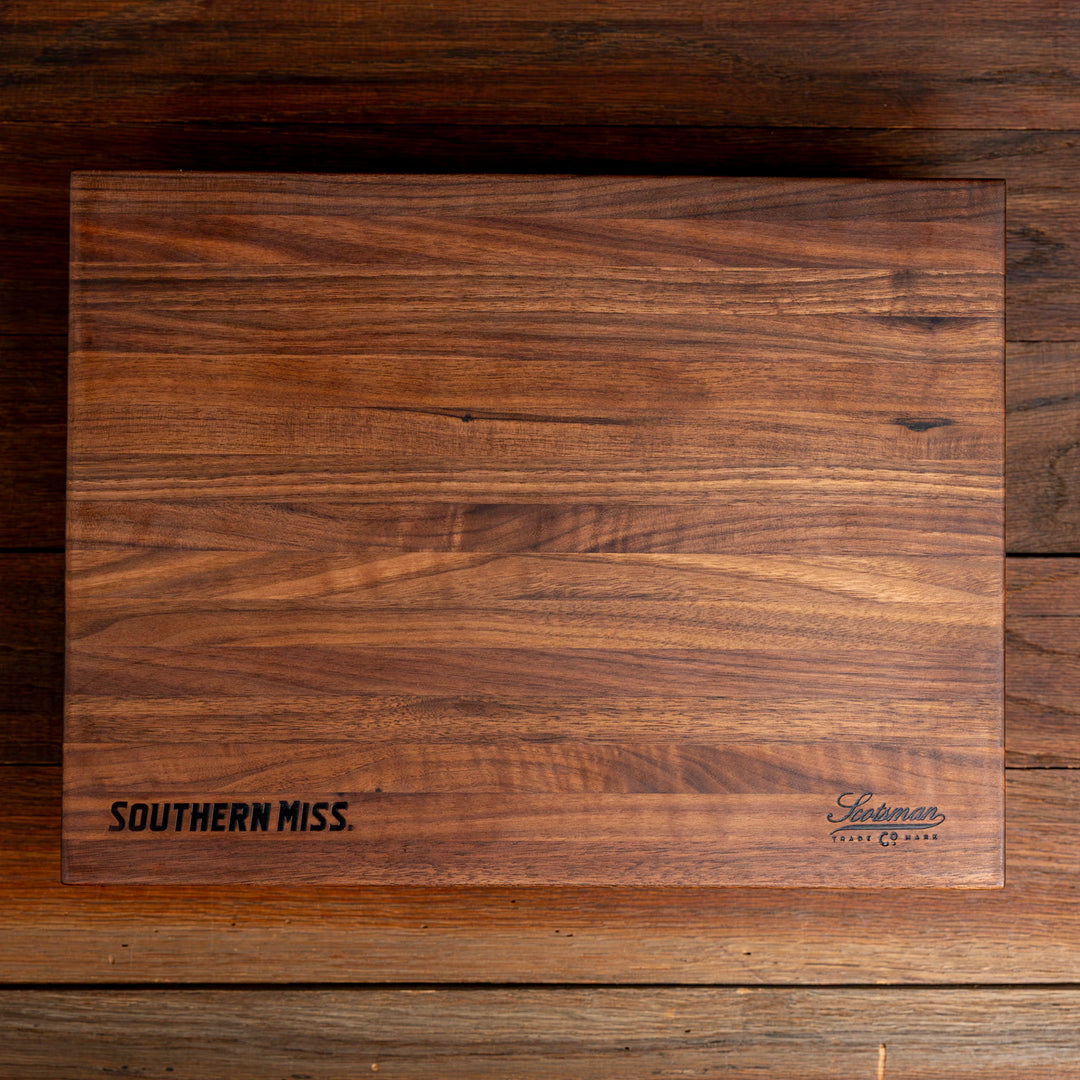 Walnut Southern Miss Butcher Block