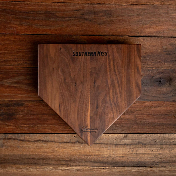 Walnut Southern Miss Home Plate Serving Board | Southern Miss
